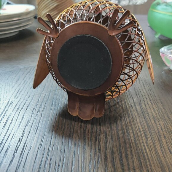 MCM Style Copper Owl Bank, a fun way to display your love for Owls. - Picture 5 of 8